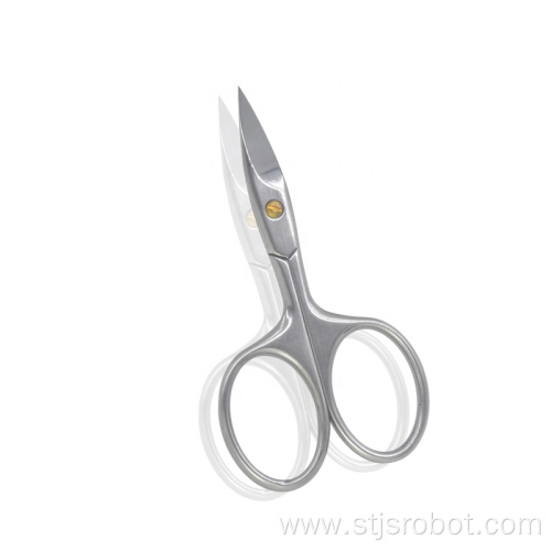 New Style Stainless Steel Eyebrow Trimmer Scissors For Beauty